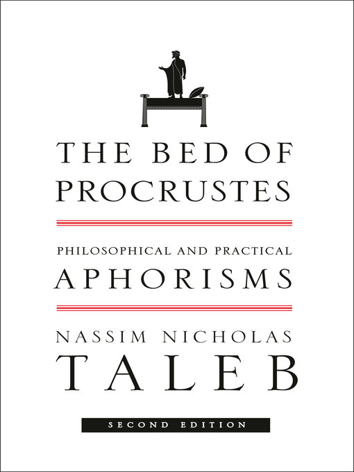 Title details for The Bed of Procrustes by Nassim Nicholas Taleb - Available